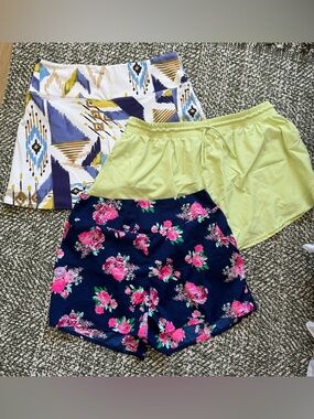 BUNDLE of 3 size large casual shorts